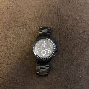 ** SOLD** Men’s Black Fossil Watch